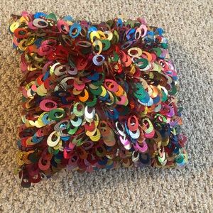 Modern throw pillow 18 x 18